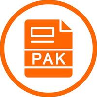 PAK Creative Icon Design vector