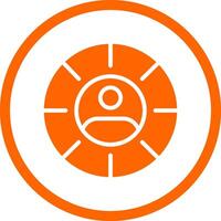Targeting Creative Icon Design vector