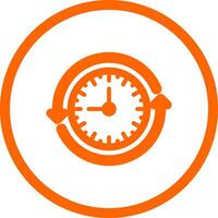 Sustainable Routine Creative Icon Design vector
