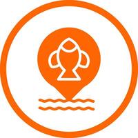 Map Creative Icon Design vector