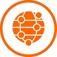 Networking Creative Icon Design vector