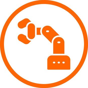 robótica creativo icono diseño vector