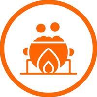 Cauldron Creative Icon Design vector