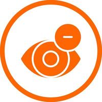 Shortsighted Creative Icon Design vector