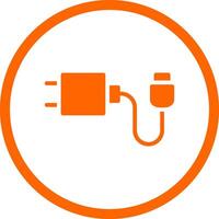 Charging Creative Icon Design vector