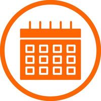 Calendar Creative Icon Design vector