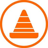 Cone Creative Icon Design vector