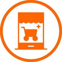 Personalized Web Store Creative Icon Design vector