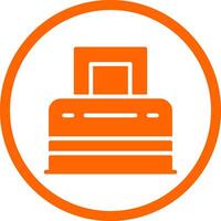 Printer Creative Icon Design vector