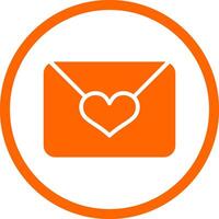 Love Mail Creative Icon Design vector