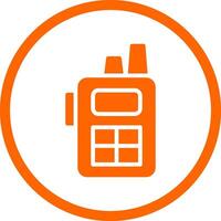 Walkie Talkie Creative Icon Design vector