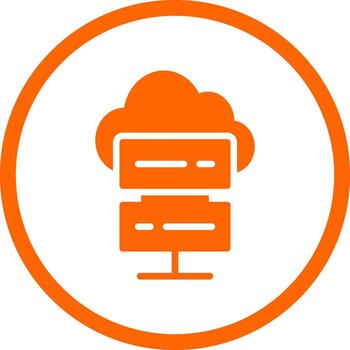Cloud Computing Creative Icon Design vector
