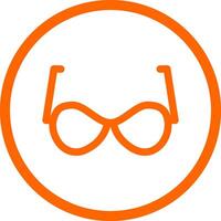 Sunglasses Creative Icon Design vector