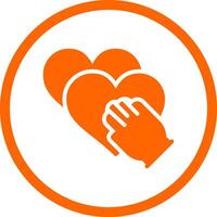 Make a Pledge Creative Icon Design vector