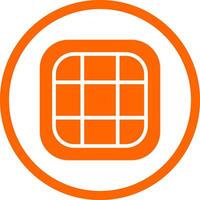Grid Creative Icon Design vector