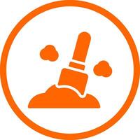 Digger Creative Icon Design vector