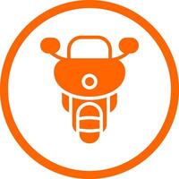 Motorbike Creative Icon Design vector