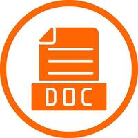 Doc Creative Icon Design vector