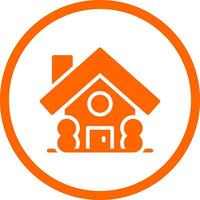 Cabin Creative Icon Design vector