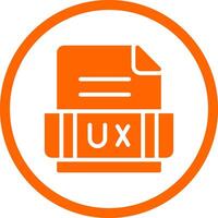 Ux Format Creative Icon Design vector