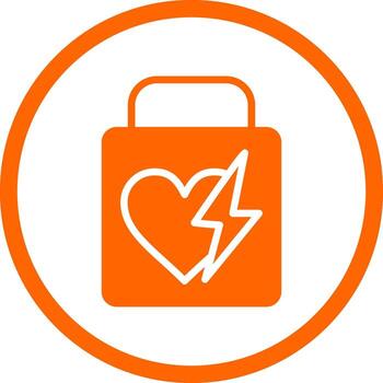 Pacemaker Creative Icon Design vector