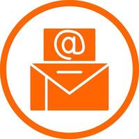 Email Marketing Creative Icon Design vector