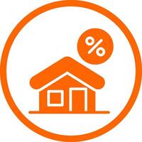 Home Mortgage Creative Icon Design vector