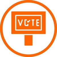 Vote Creative Icon Design vector