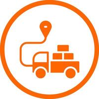 Delivery Creative Icon Design vector