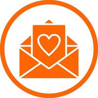 Love Letter Creative Icon Design vector