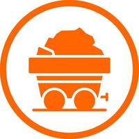 Mining Creative Icon Design vector