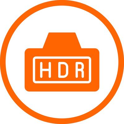 Hdr Creative Icon Design