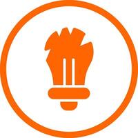 Bulb Creative Icon Design vector