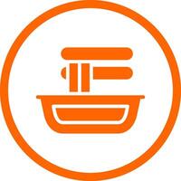 Falafel Creative Icon Design vector