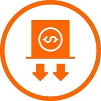 Deposit Creative Icon Design vector