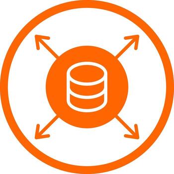 Data Driven Creative Icon Design vector