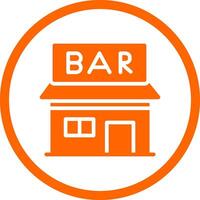 Bar Creative Icon Design vector