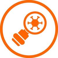 Microorganism Creative Icon Design vector