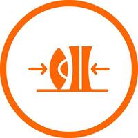 High Index Lenses Creative Icon Design vector