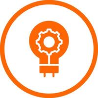 Idea Generation Creative Icon Design vector