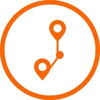 Customer Journey Map Creative Icon Design vector