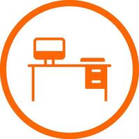 Desk Creative Icon Design vector