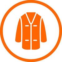 Lab Coat Creative Icon Design vector