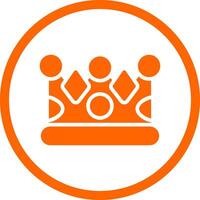 Crown Creative Icon Design vector