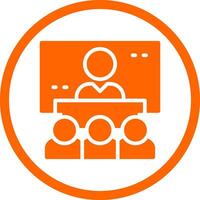 Class Creative Icon Design vector