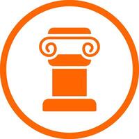 Pillar Creative Icon Design vector