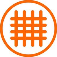 Grid Creative Icon Design vector