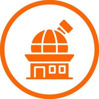 Observatory Creative Icon Design vector