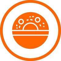 Doughnut Creative Icon Design vector