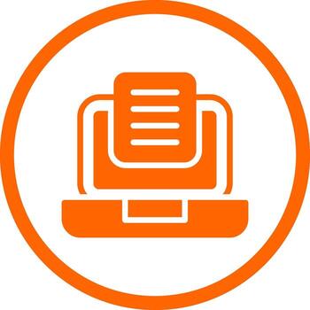 datos entrada creativo icono diseño vector